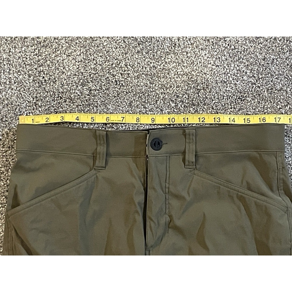 Orvis Mens Tech Performance Pants 34x32 Olive Brown Stretch Hiking Fishing - Picture 8 of 9